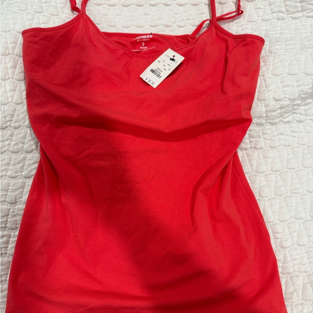 Express Vibrant Red Camisole